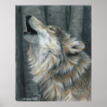 Poster do lobo do urro