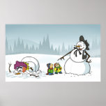 Poster do país das maravilhas do inverno