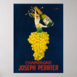 Poster do promocional de Joseph Perrier Champagne