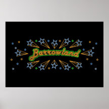 Poster do salão de baile de Barrowlands