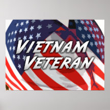 Poster do veterano de Vietnam