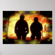 Poster dos bombeiros