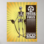 Poster dos combustíveis fósseis