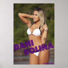 Poster Exclusivo Dani Bolina
