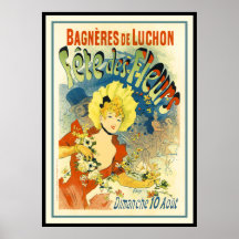 Poster/impressão:  Arte do poster vintage de Jules