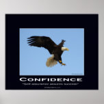 Poster inspirador da águia americana