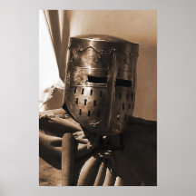 poster medieval velho da máscara