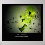 Poster "quebrado" dos trabalhos de arte de Digitas