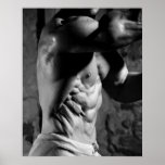 Poster rasgado do torso