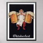 Poster vintage de Oktoberfest