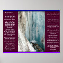 Posters 10 das cachoeiras dos DESIDERATA