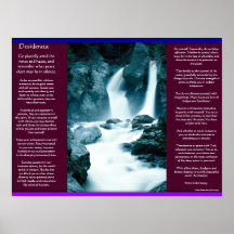 Posters 11 das cachoeiras dos DESIDERATA