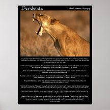 Posters 3 dos Desiderata