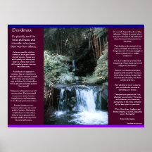 Posters 7 das cachoeiras dos DESIDERATA