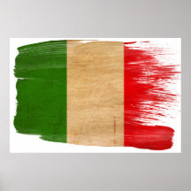 Posters da bandeira de Italia