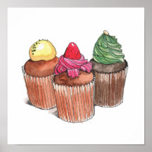 POSTERS dos cupcakes