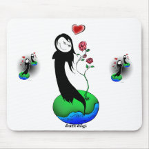 poucas espreitadelas do mundo mousepad