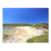 Praia a Dinamarca Ingrina Cartao Postal