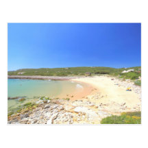 Praia a Dinamarca Ingrina Cartões Postais
