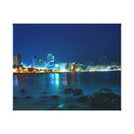 Praia Busan de Heaundae Impressão De Canvas Esticadas
