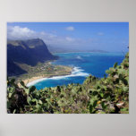 Praia de Makapuu Poster