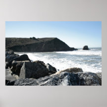 Praia de Rockaway Poster