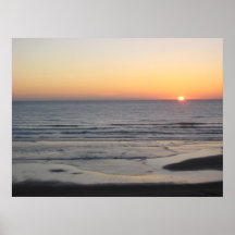 praia do por do sol posters