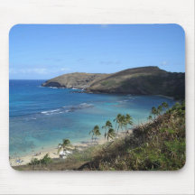 Praia havaiana mouse pad