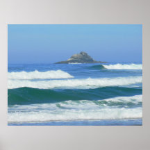 Praia Impressão