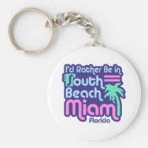 Praia sul Miami Chaveiros