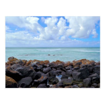 Praias de Honolulu Cartoes Postais