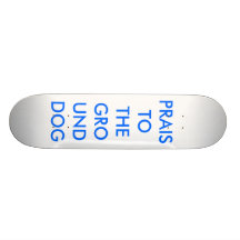 PRAIS AO CÃO À TERRA SKATE PERSONALIZADO