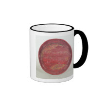 Prato da laca, cinzelado caneca