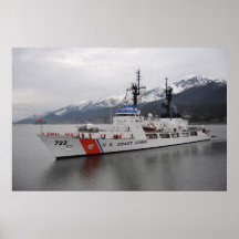 Precipitação do cortador de USCG Posteres