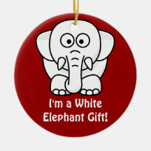 Presente de Natal engraçado: Presente real do elef Enfeite Para Arvore De Natal