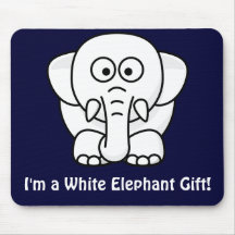 Presente de Natal engraçado: Presente real do elef Mousepad
