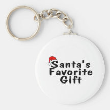 Presente do favorito de Santa Chaveiro
