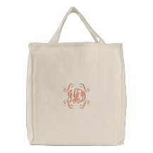 Presente Monogrammed da sacola Bolsa