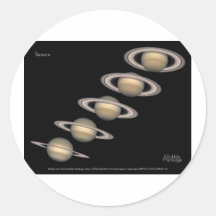 Presentes 1996-2000 da astronomia da inclinação do adesivo redondo