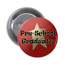 Presentes da graduação do pré-escolar botons