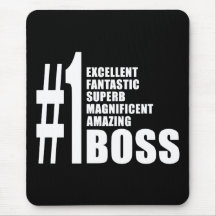 Presentes de aniversários dos chefes: Chefe do núm Mousepad