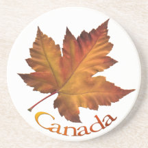 Presentes de Canadá da folha do outono da lembranç