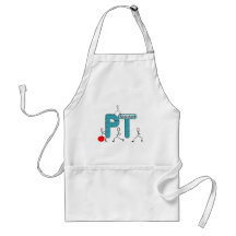Presentes do assistente da fisioterapia aventais