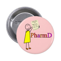 Presentes do estudante da farmácia de PharmD Botons