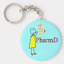 Presentes do estudante da farmácia de PharmD Chaveiros