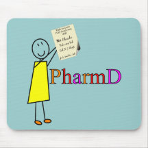 Presentes do estudante da farmácia de PharmD Mousepad