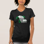 Presentes do futebol do futebol da bandeira do tor t-shirt