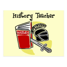 Presentes do professor da história cartoes postais