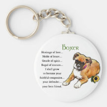 Presentes do pugilista chaveiros