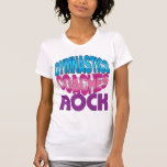 Presentes do treinador da ginástica t-shirt
